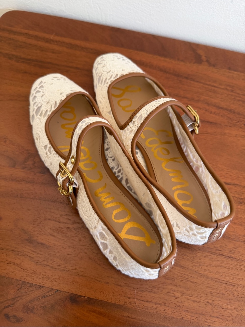 Sam Edelman Michaela Mesh Mary Jane Flat 6.5 - Picture 9 of 12